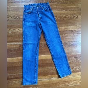 Early 2000’s Wranglers. Straight fit